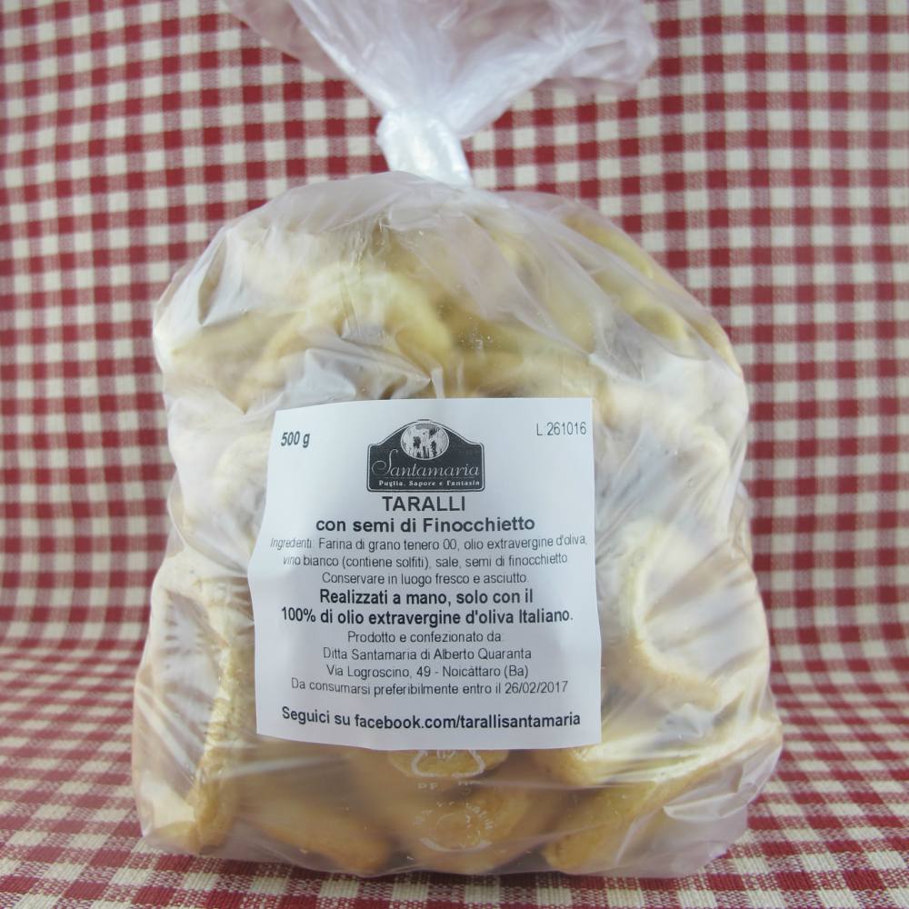 Semi di finocchietto - Pacco da 500 grammi