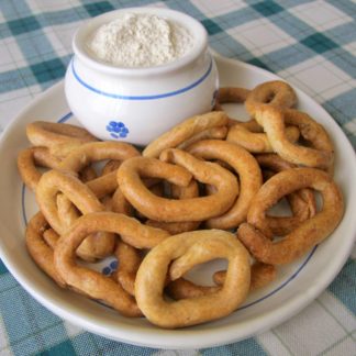 Taralli Santamaria con farina Senatore Cappelli