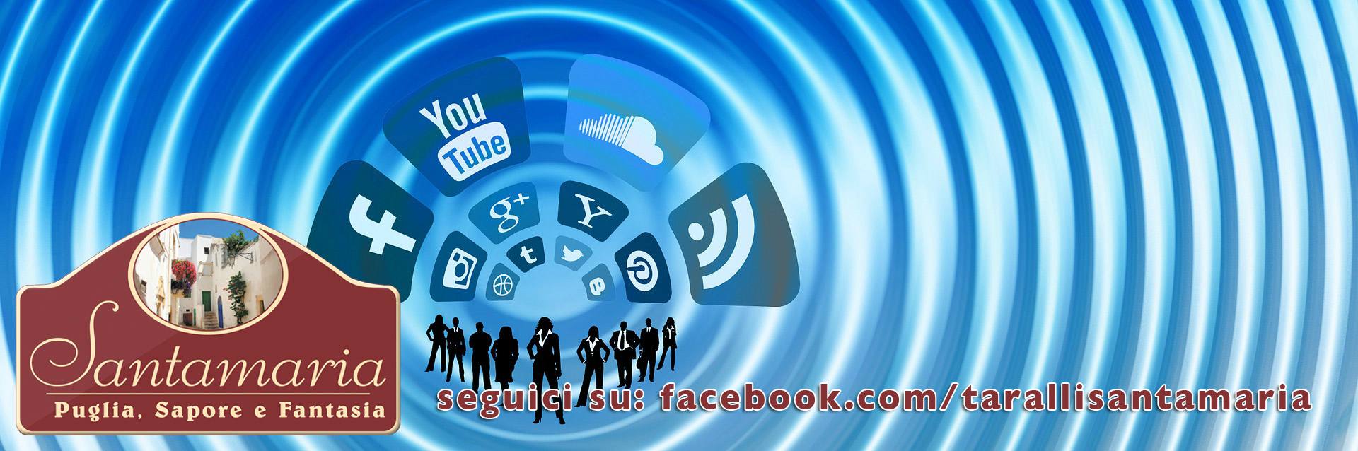 La nuova pagina ufficiale Facebook dei Taralli Santamaria
