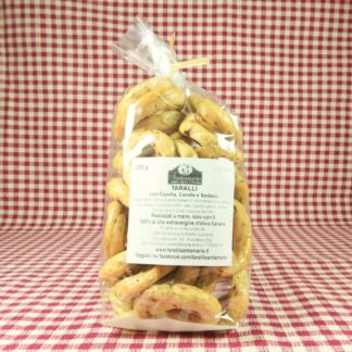 Taralli Santamaria Cipolla, Carota e Sedano