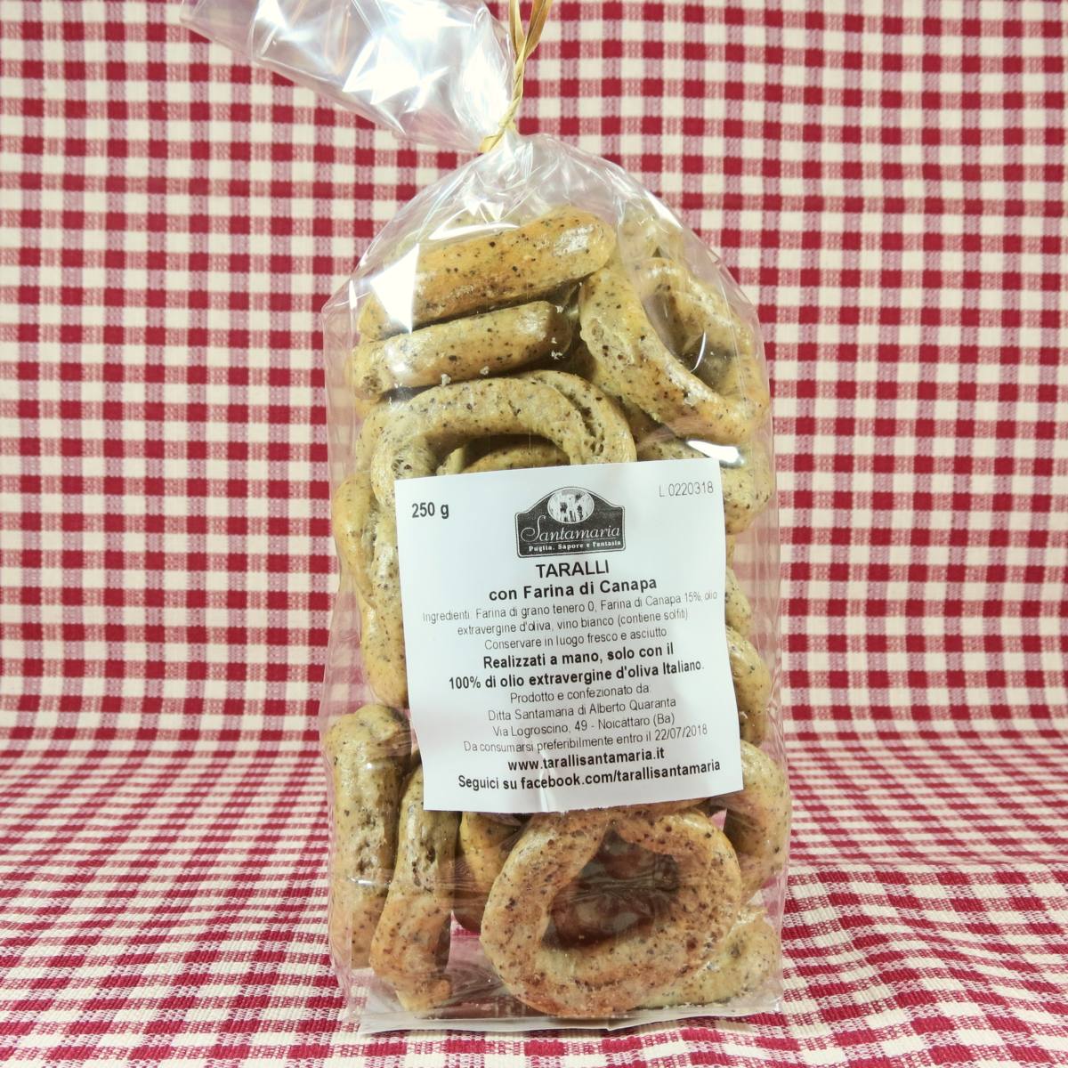 Taralli alla canapa