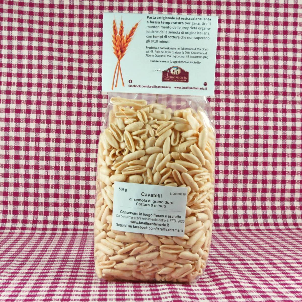 cavatelli artigianali santamaria