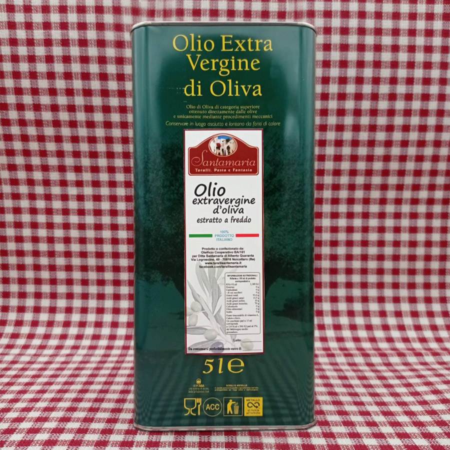 olio extravergine santamaria di oliva